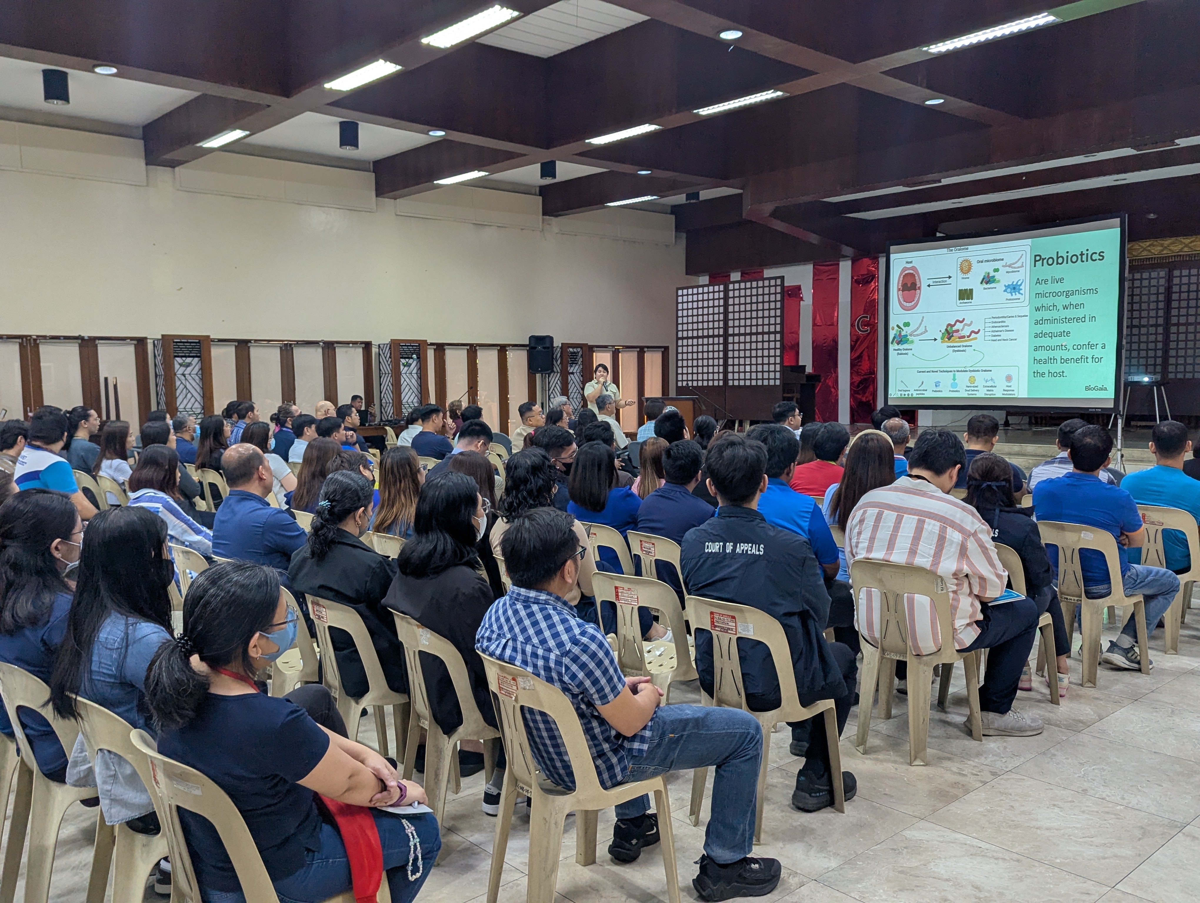 February 11, BGP Introduced Probiotics and BioGaia Prodentis® to the Philippine Court of Appeals